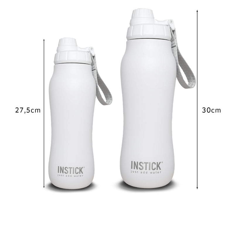 Θερμός Curvy από Ανοξείδωτο Ατσάλι 700ML σε Χρώμα Άσπρο