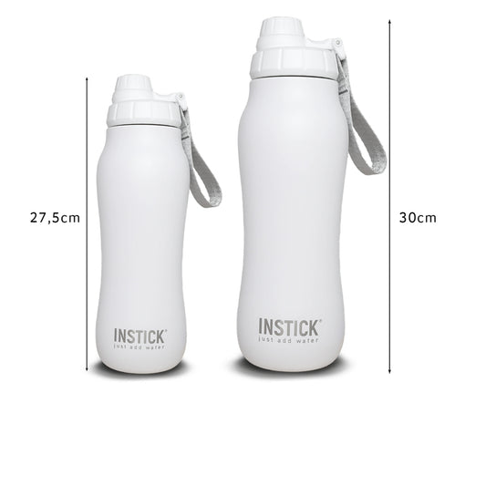 Θερμός Curvy από Ανοξείδωτο Ατσάλι 700ML σε Χρώμα Άσπρο