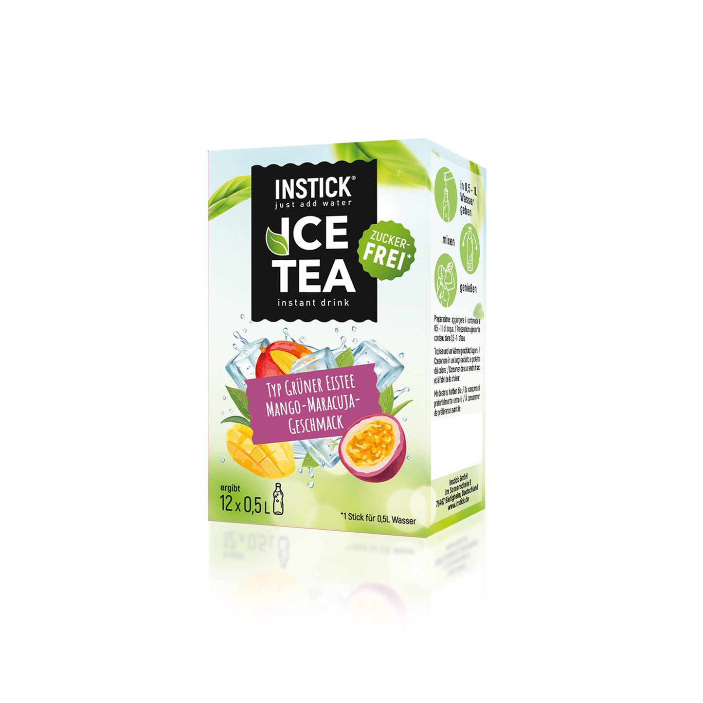  Green Ice Tea Mango Passionfruit