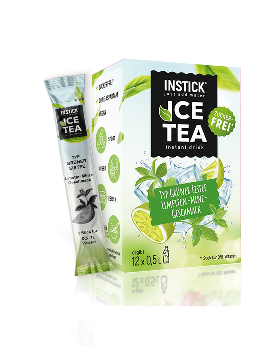 Green Ice Tea Lime Mint